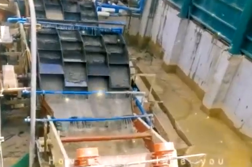 恭喜客戶定制豫特科技脫水篩，水洗砂生產(chǎn)線正式運行！